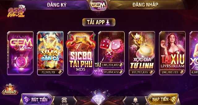 Truy cập vào trang Gem88.win