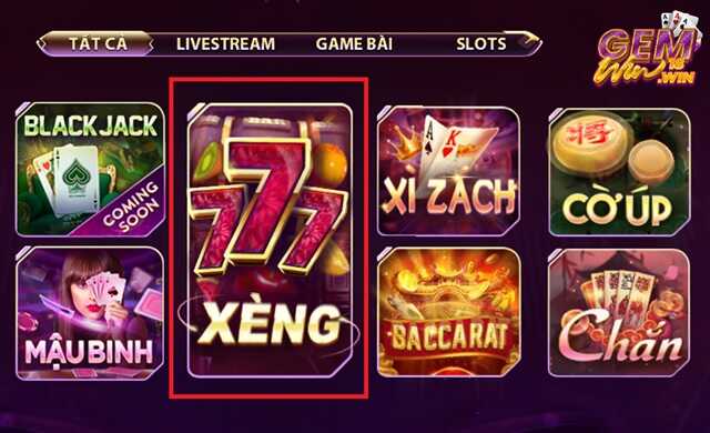 Đăng nhập game xèng 777 GemWin