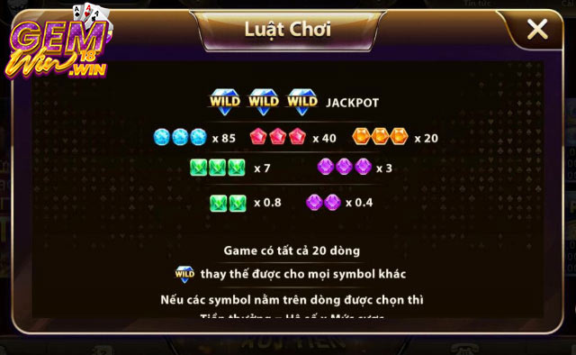 Luật chơi game quay hũ Kim cương