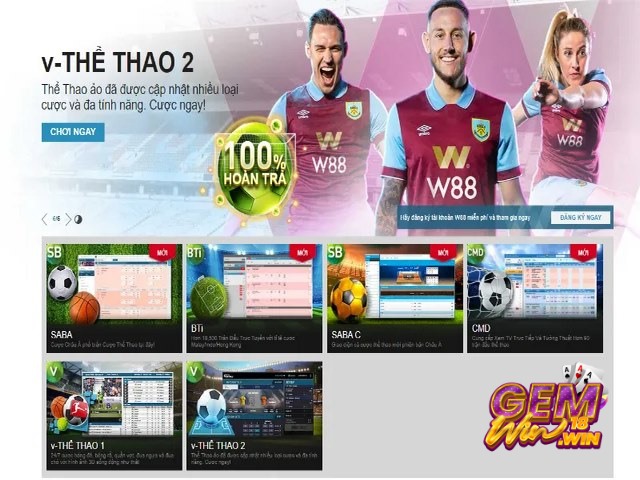 W88 địa điểm theo dõi bóng đá an toàn cho người chơi 